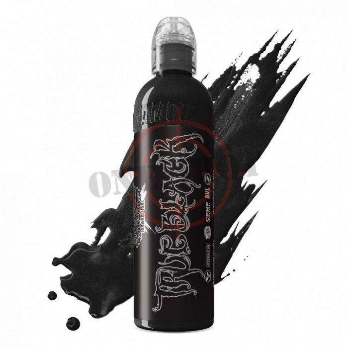 True Black — World Famous Tattoo Ink — Универсальный черный
